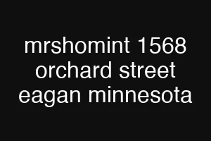 mrshomint 1568 orchard street eagan minnesota